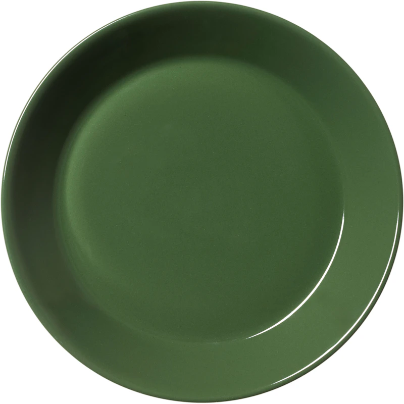 Teema plate 17cm forest green