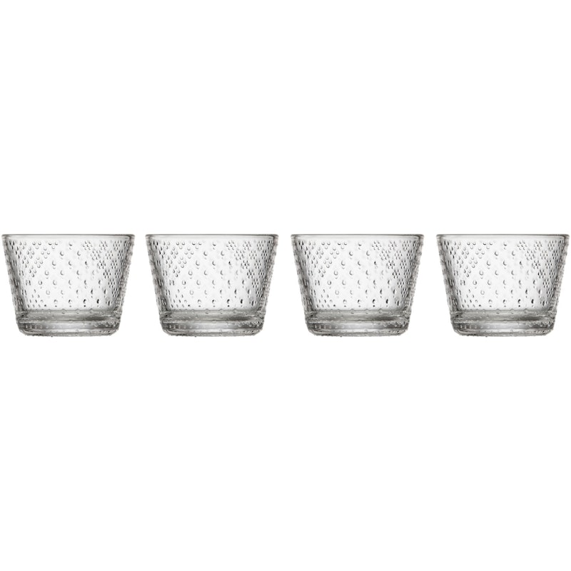 Tundra Glas 4-er Set 16 cl, Transparent