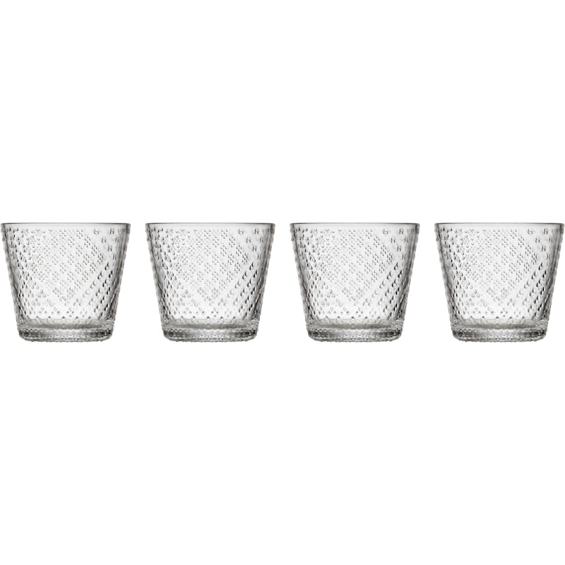 Tundra Gläser 4-er Set 29 cl, Transparent