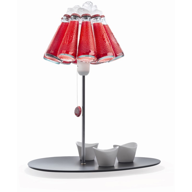 Campari Bar Table Lamp, Red