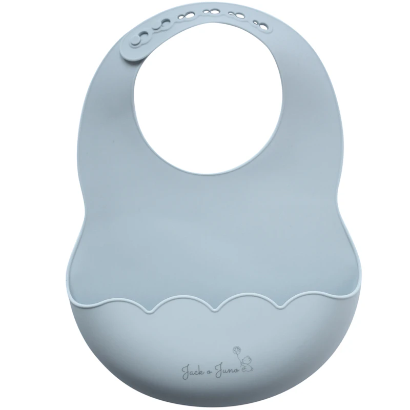 Poppy Bib, Light Blue