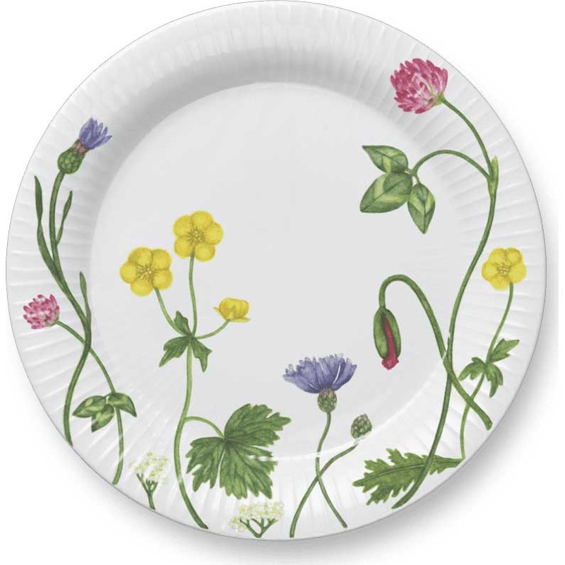 Hammershøi Summer Plate 22 cm, Wild Flowers