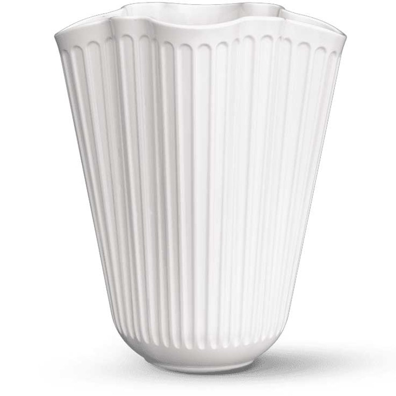Hammershøi Unfold Vase Weiß, 16,5 cm