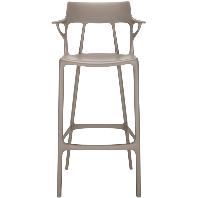 A.I. Barhocker Recycelt 75 cm, Grau