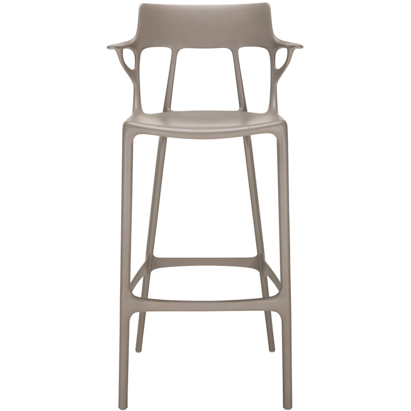 A.I. Bar Stool Recycled 75 cm, Grey