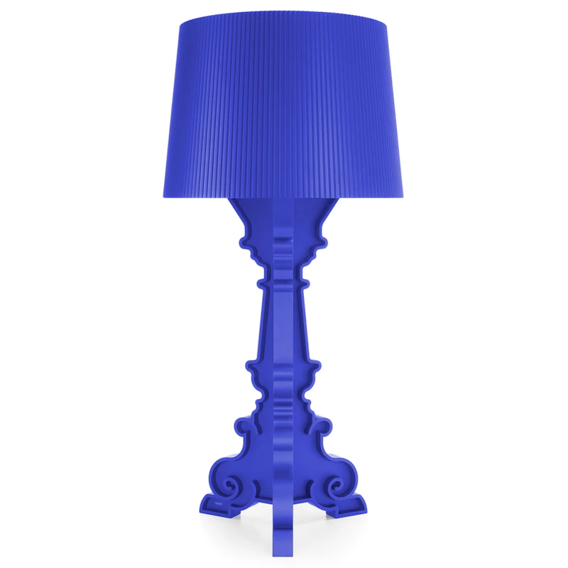 Bourgie Table Lamp, Matte Blue