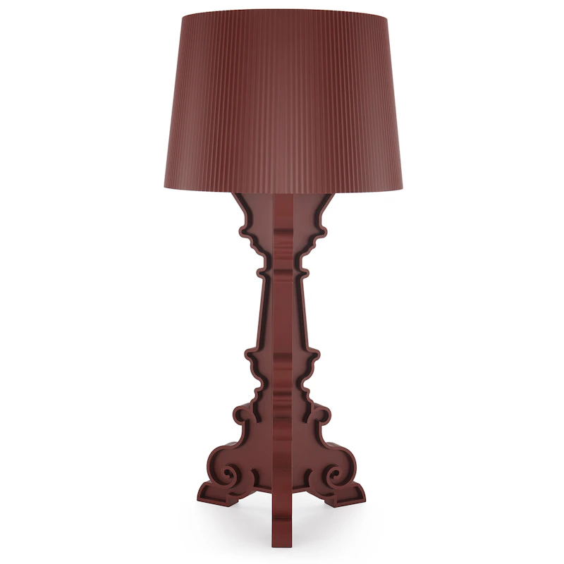 Bourgie Table Lamp, Matte Burgundy
