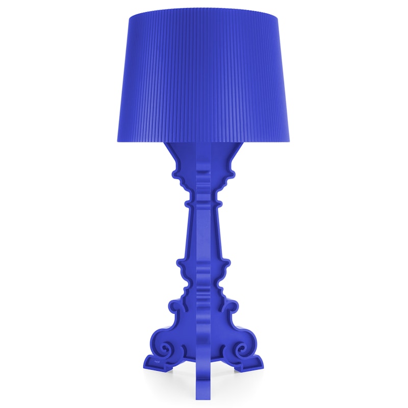 Bourgie Table Lamp, Matte Blue