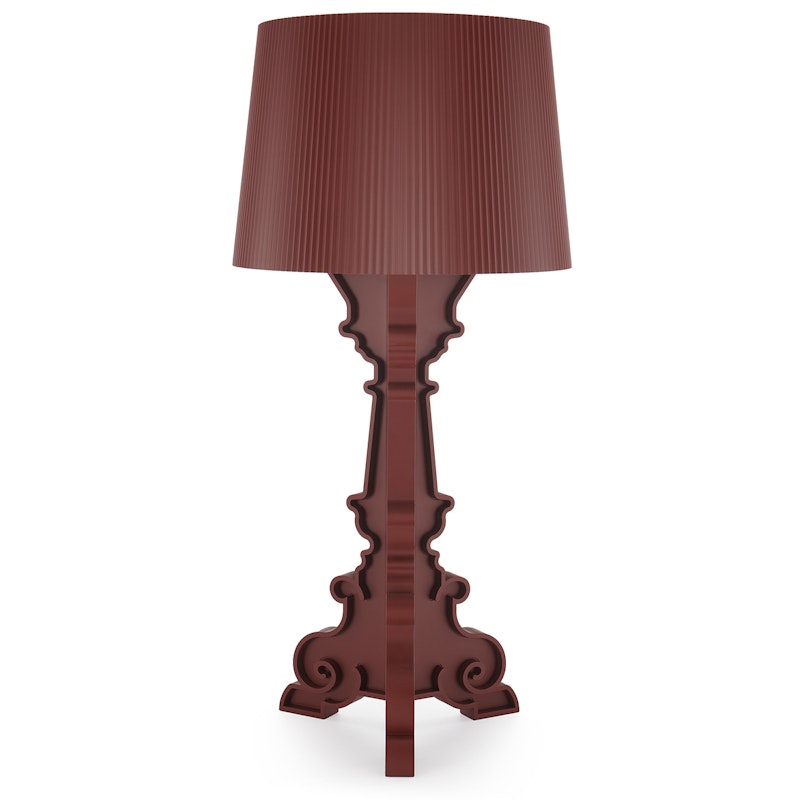 Bourgie Table Lamp, Matte Burgundy