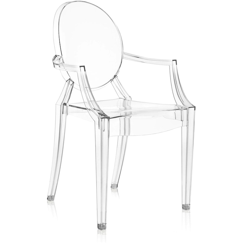 Louis Ghost Chair, Crystal