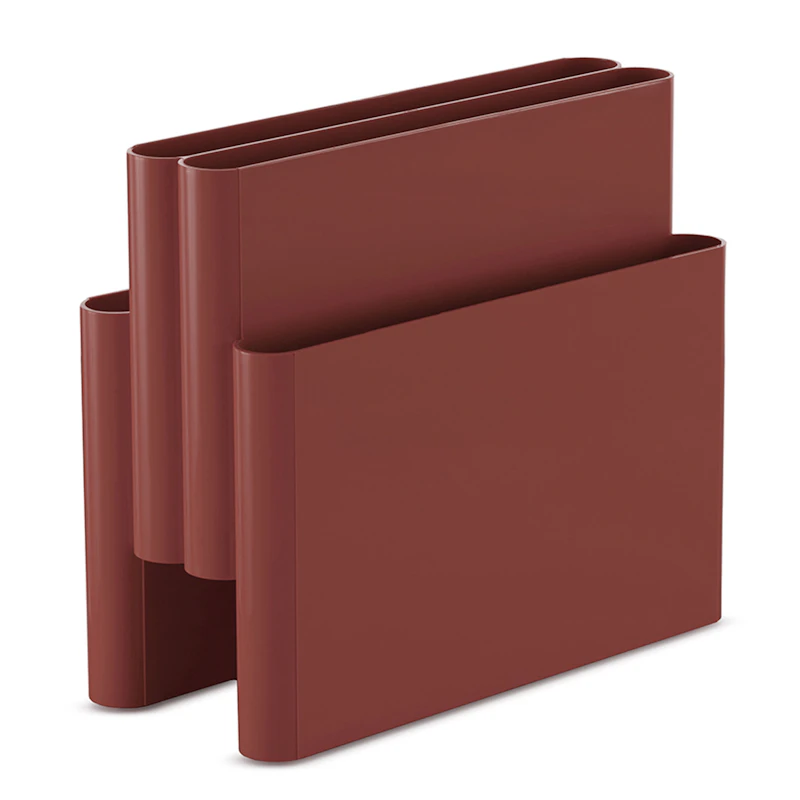 Magazine Rack, Burgundy