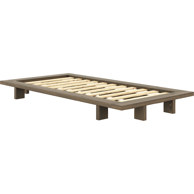 Japan Bed Frame Carob Brown, 90x200 cm