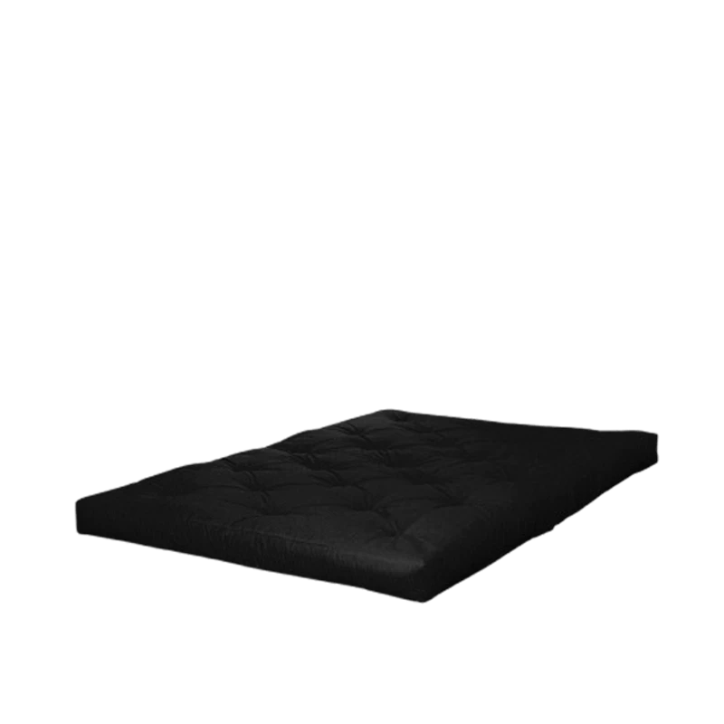 Traditional Futon Mattress 140x200 Black