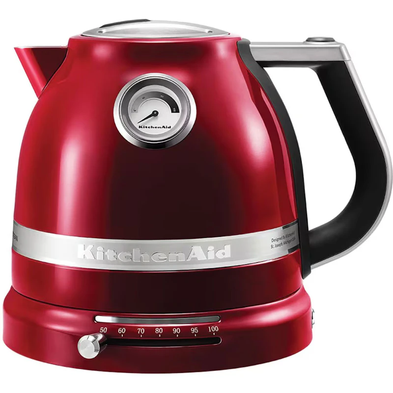 5KEK1522ECA Kettle Artisan 1,5L With Adjustable Temperature, Red Metallic