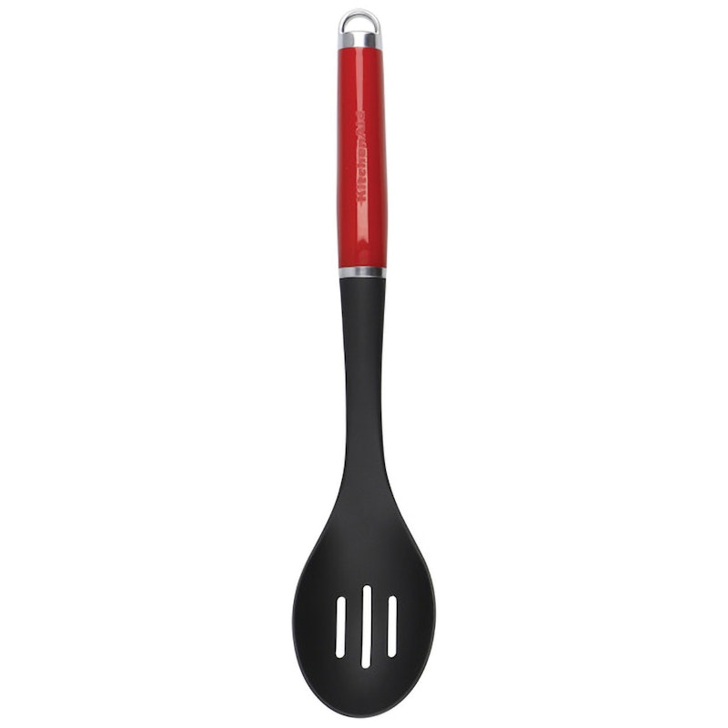 Core Line Ladle With Holes, Red