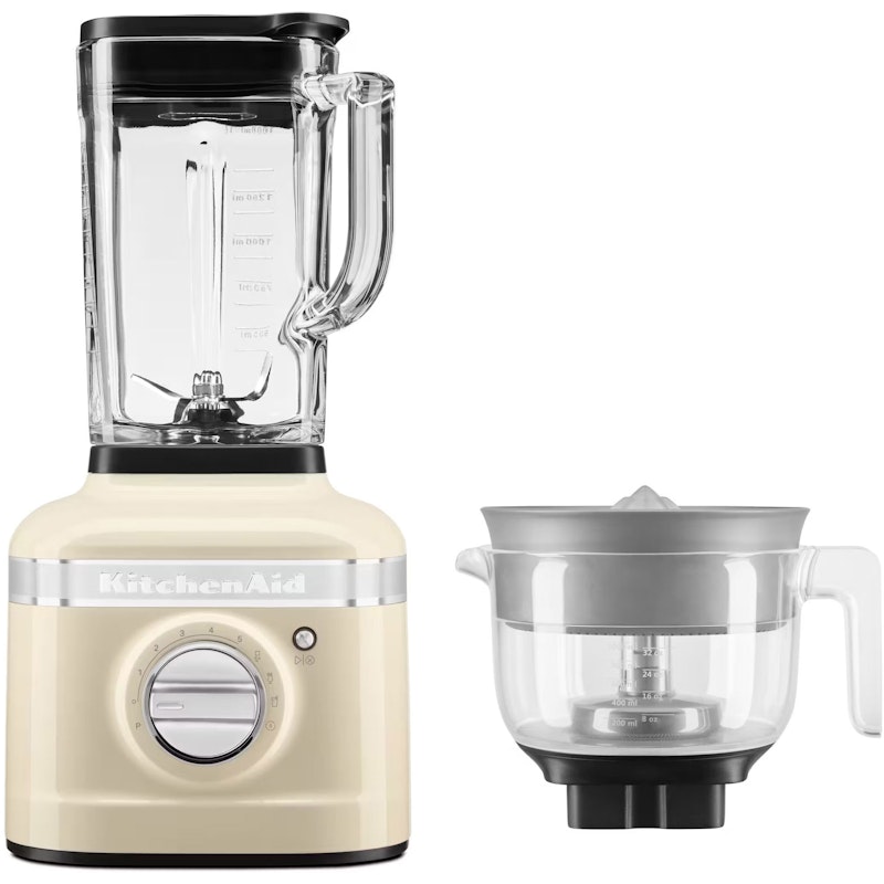 K400 Artisan Blender 1,4L + Citrus Press 1L, Almond Cream