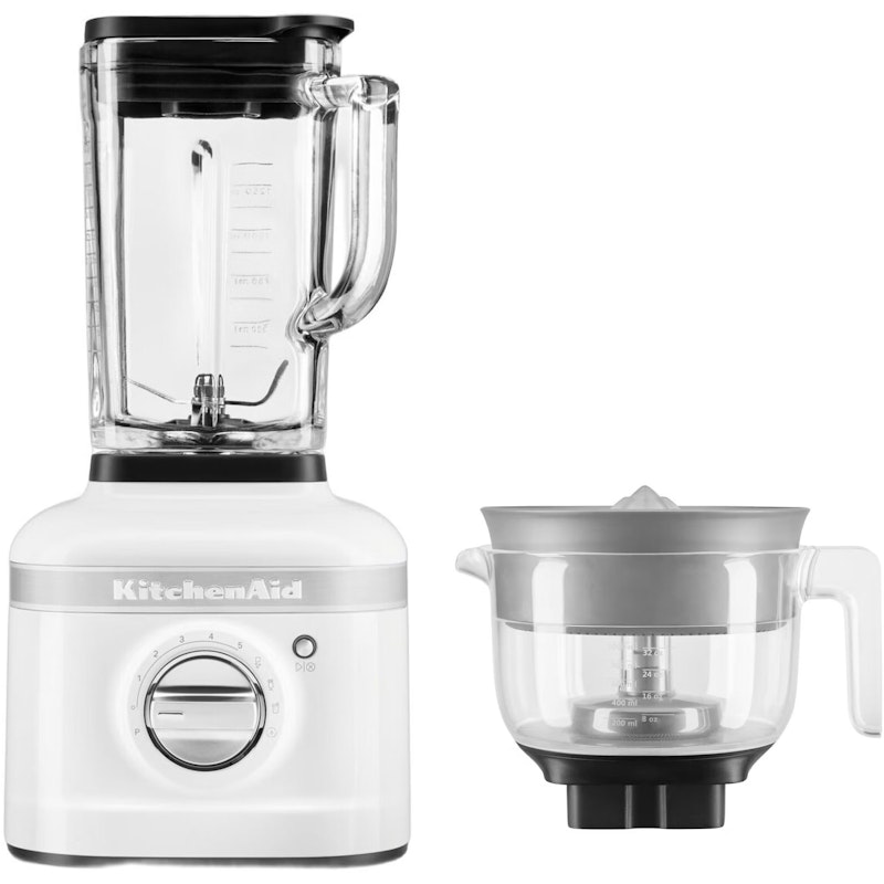 K400 Artisan Blender 1,4L + Citrus Press 1L, White