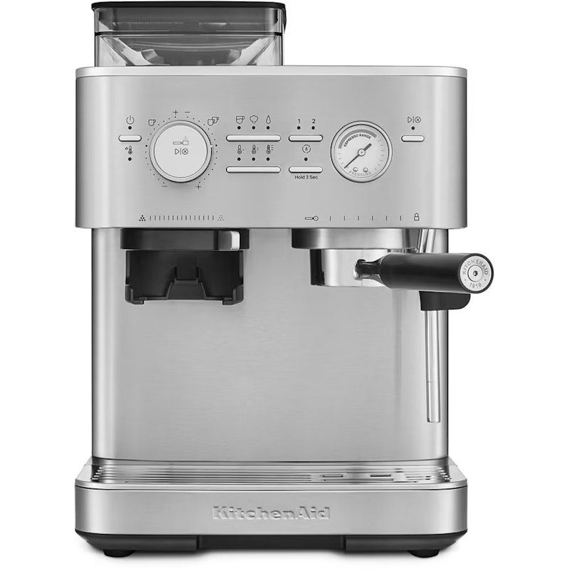 5KES6551ESX Semi-automatic Espresso Machine With Coffee Grinder, Stainless Steel