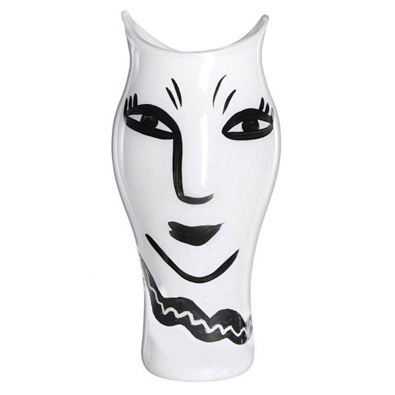 Open Minds Vase weiss