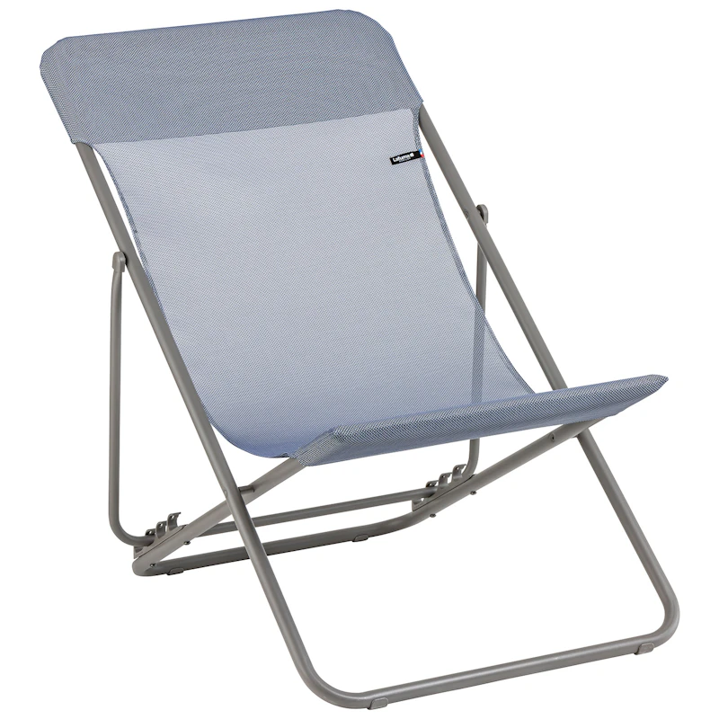 Maxi Transat Batyline® Iso Deck Chair, Blue Ocean