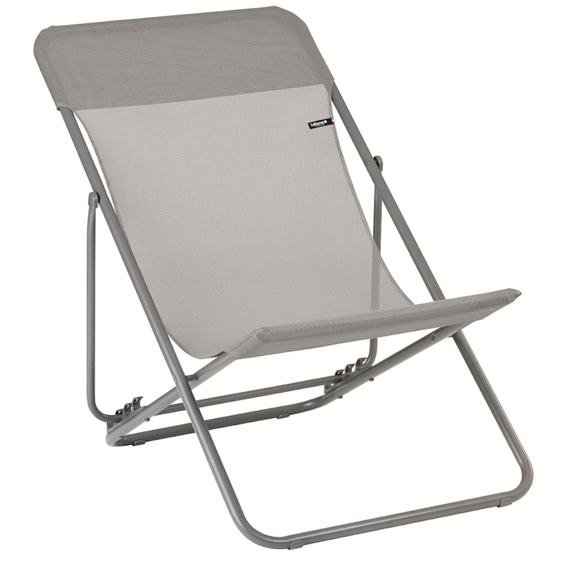 Maxi Transat Colorblock Batyline® Iso Deck Chair, Terre