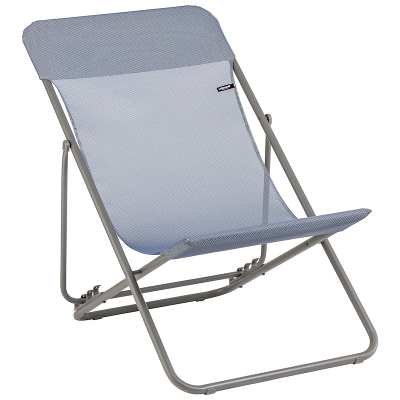 Maxi Transat Batyline® Iso Deck Chair, Blue Ocean