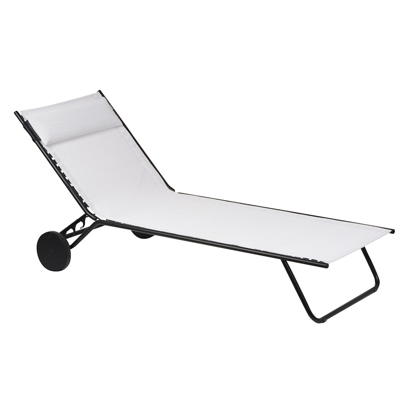 Miami Sun Bed, Ecume/Black