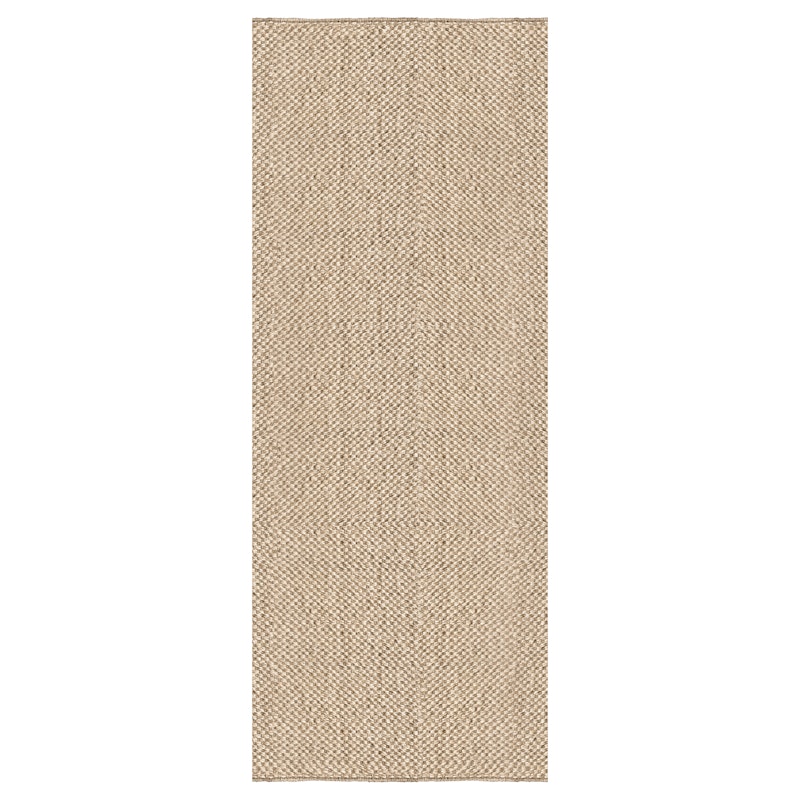 Basket Weave Sisal Rug 75x240 cm, Natural