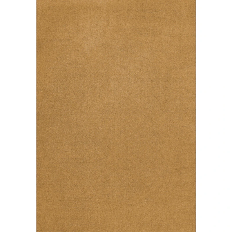 Classic Solid Wool Rug 300x400 cm, Ochre