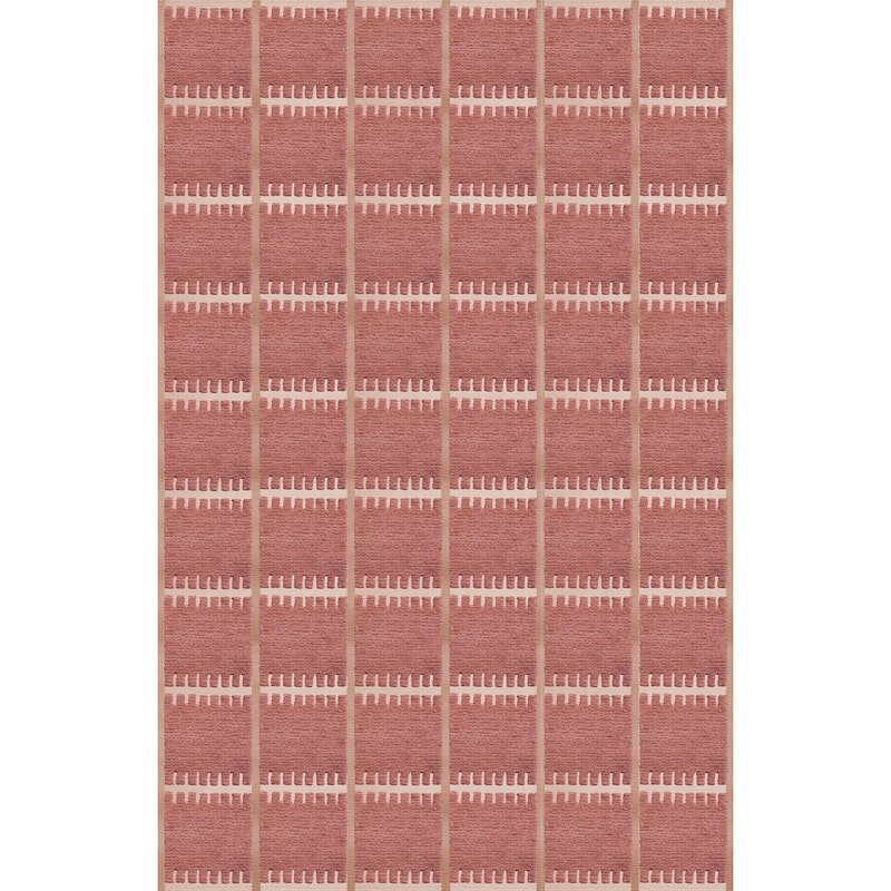 Lilly Wool Rug 200x300 cm, Claret Red