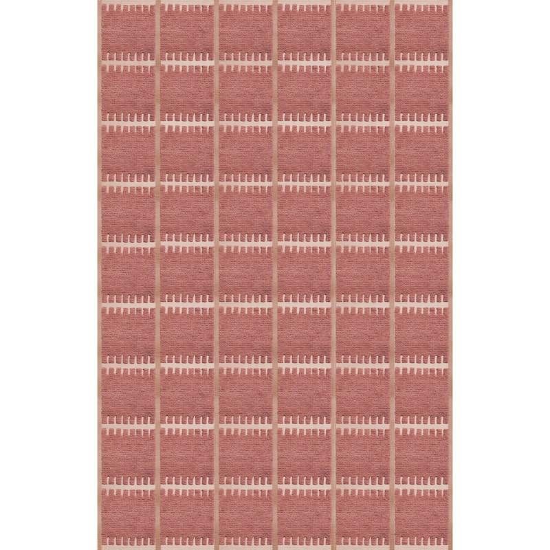Lilly Wool Rug 200x300 cm, Claret Red