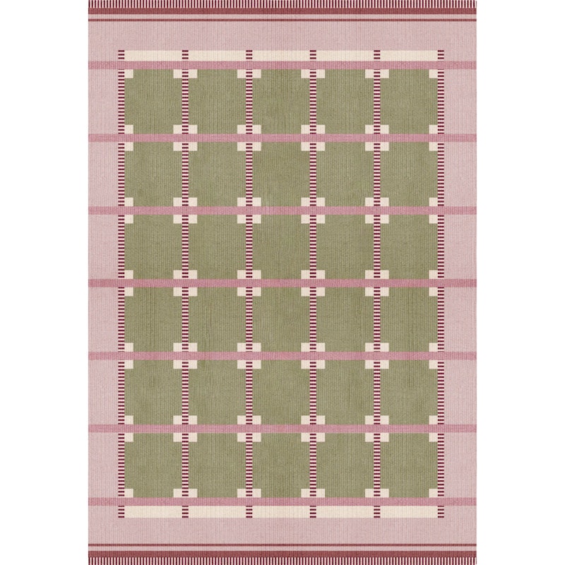 Röllakan Ruth Wool Rug 140x200 cm, Spring Grass