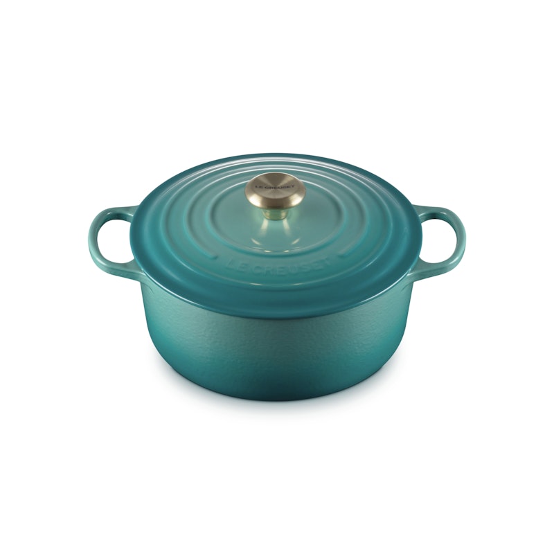 Signature Pot Round 26 cm, Bleu Riviera