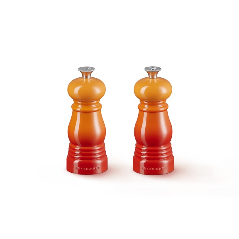 Signature Salt And Pepper Mill Set 11 cm, Volcanic