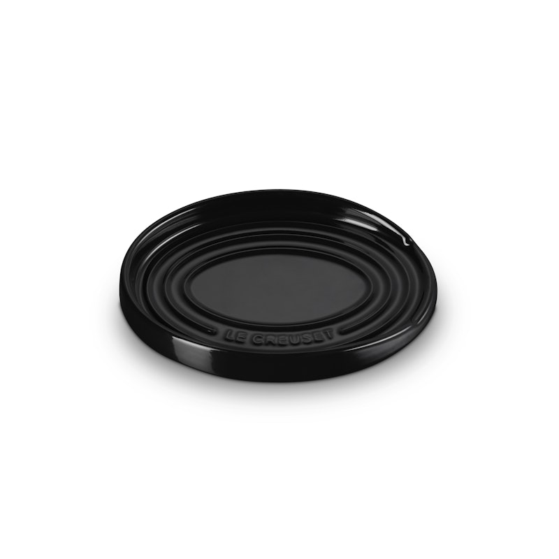 Signature Spoon Rest Oval, Black