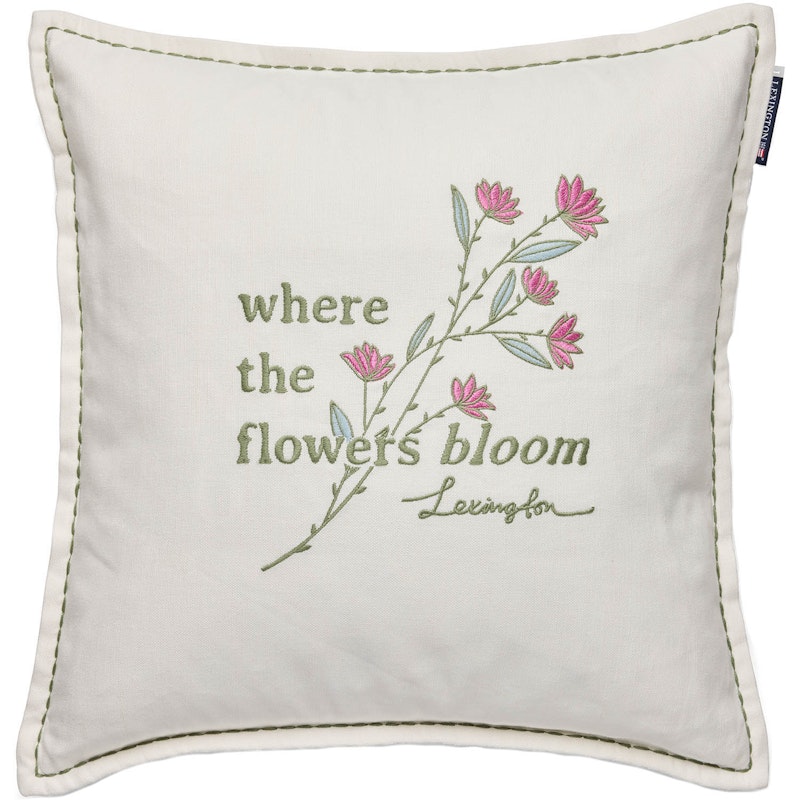 Flowers Bloom Cushion Cover 50x50 cm