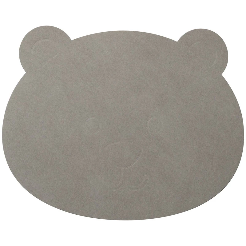 Bear Placemat, Nupo Light Grey