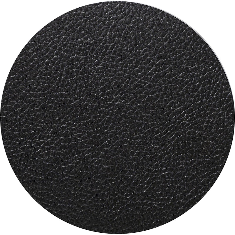 Circle Glasuntersetzer Serene 10 cm, Schwarz