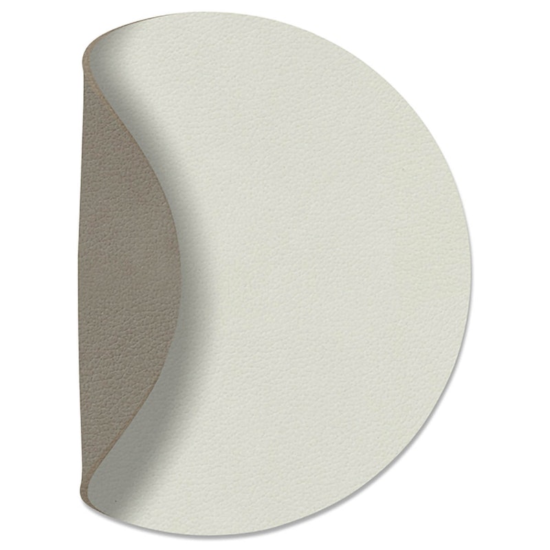 Circle Wendbarer Glasuntersetzer 10 cm, Linen/Flint Grey