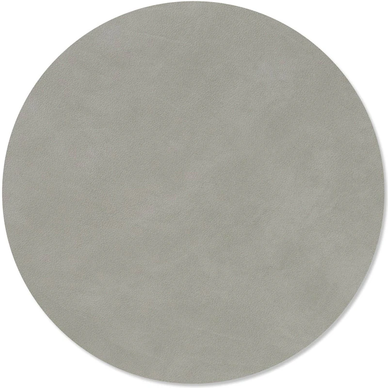 Circle M Table Mat Nupo, Ø30 cm, Light Grey