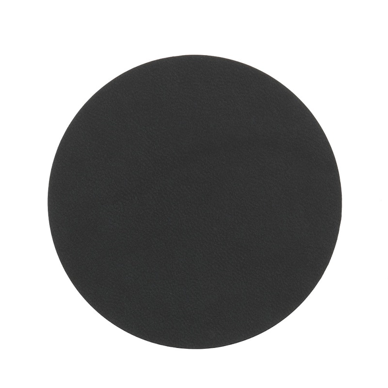 Circle Glasuntersetzer Nupo 10 cm, Schwarz