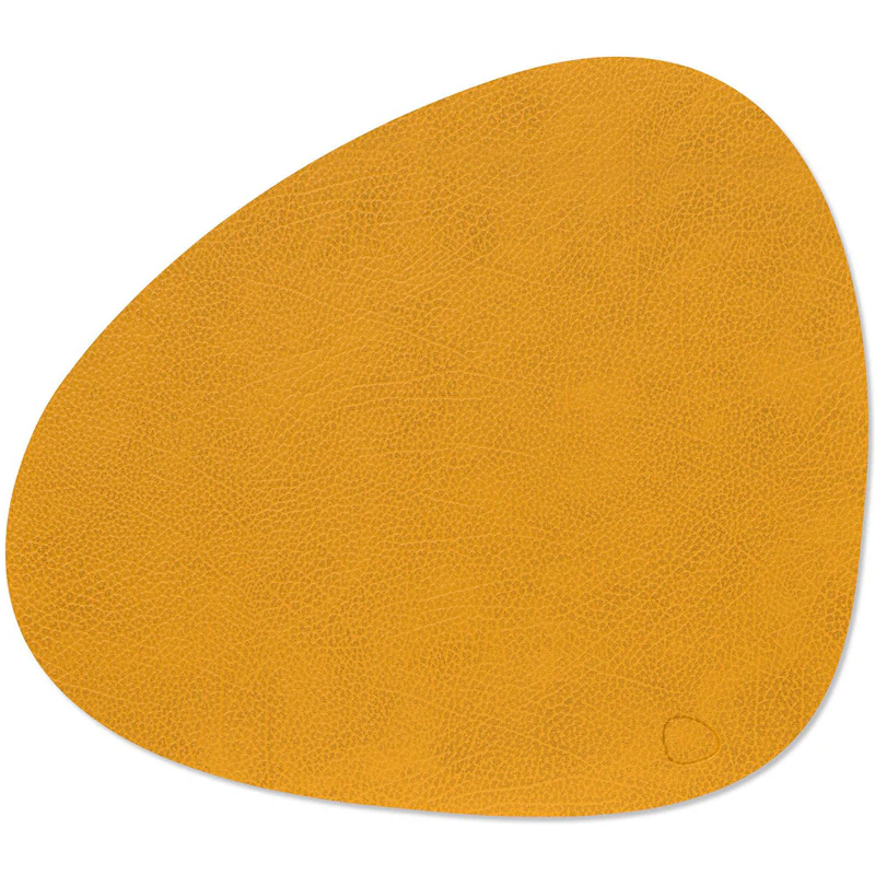 Curve L Table Mat Hippo 37x44 cm, Curry
