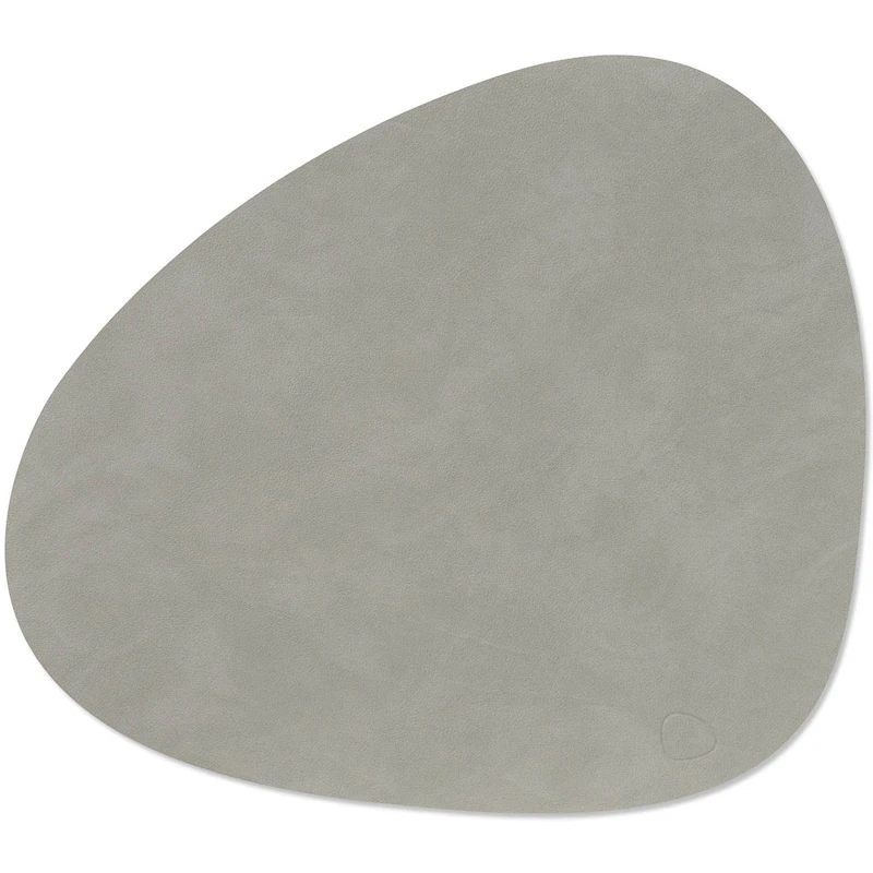 Curve L Table Mat Nupo 37x44 cm, Light Grey