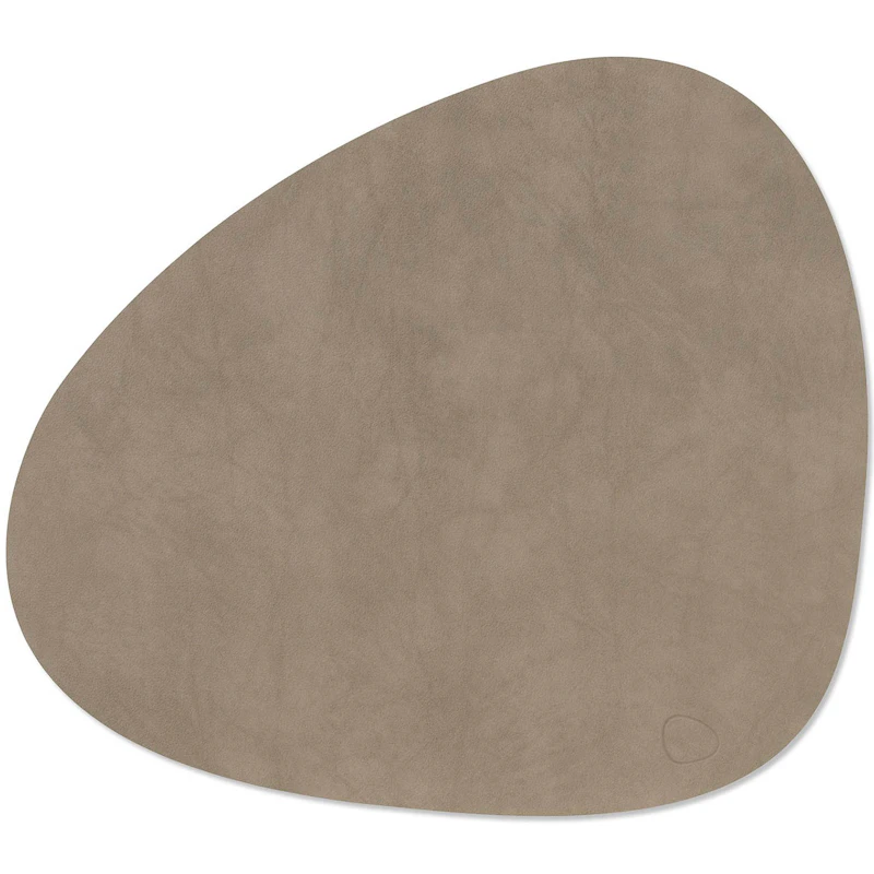 Curve L Table Mat Nupo 37x44 cm, Nomad Grey