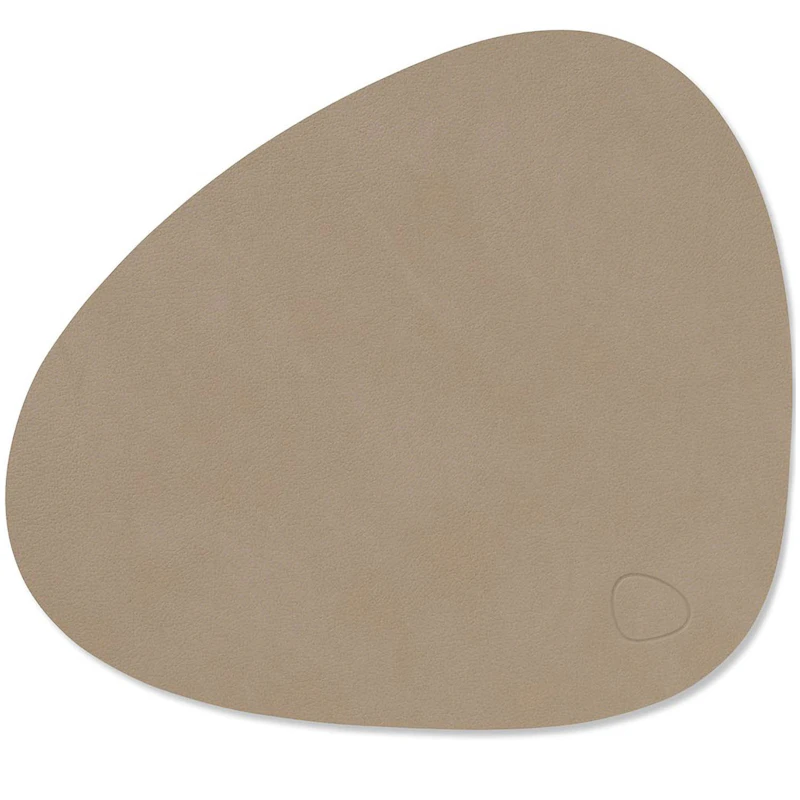 Curve Placemat Nupo 24x28 cm, Clay Brown