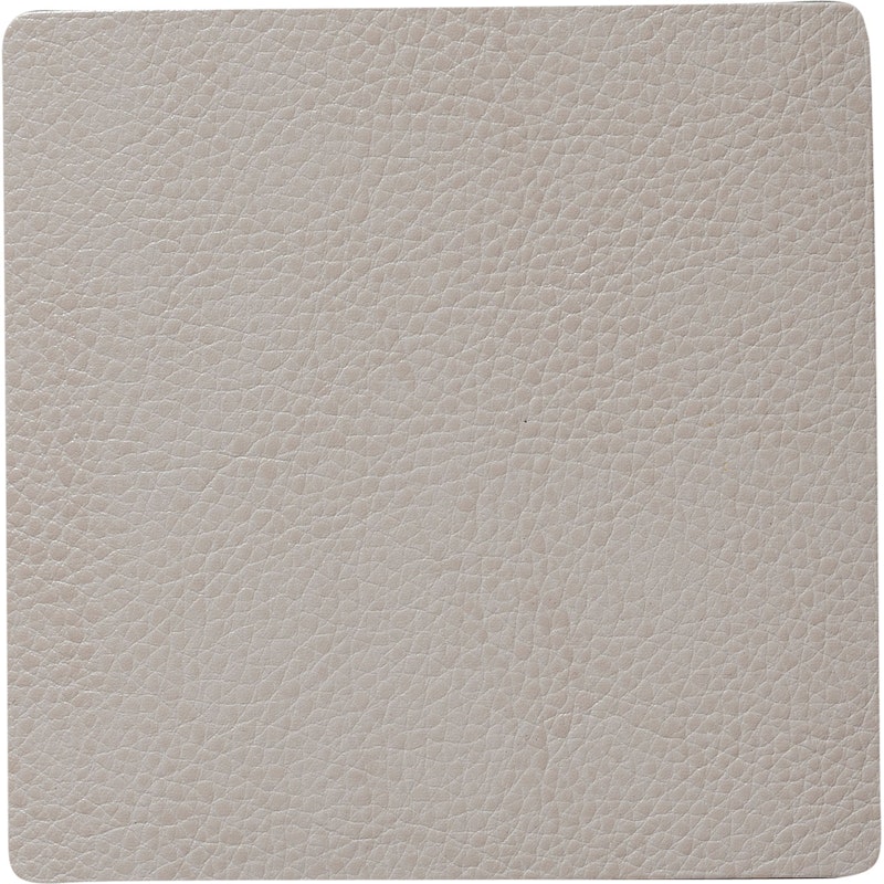 Square Glasuntersetzer Serene 10x10 cm, Cream