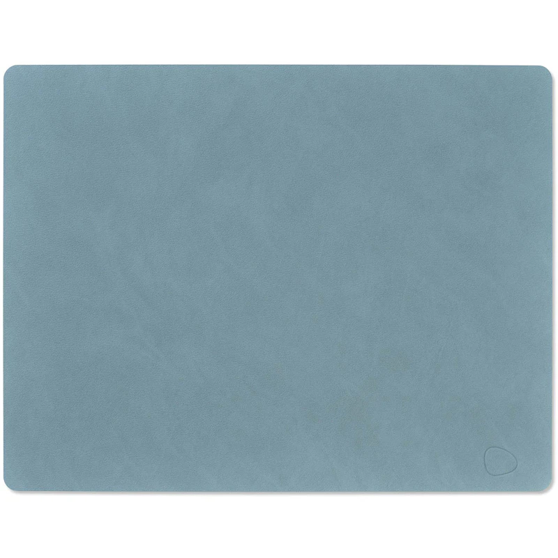 Square L Table Mat Nupo 35x45 cm, Light Blue