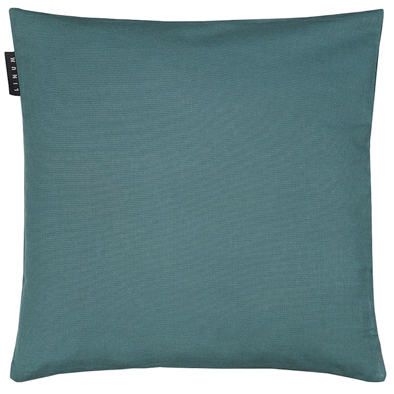 Annabell Cushion Cover 40x40 cm, Dark Turqouise