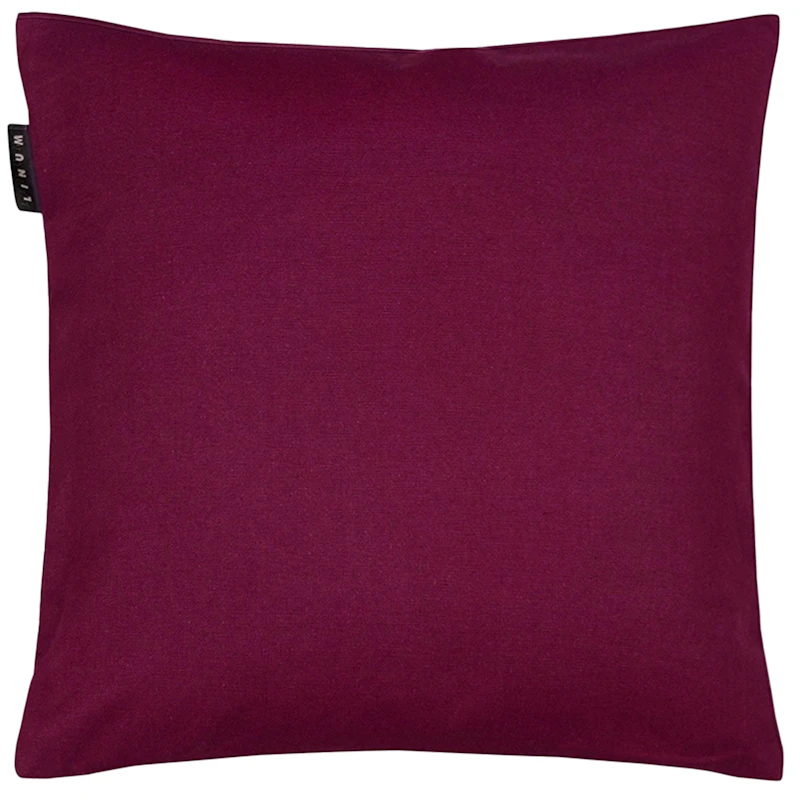 Annabell Cushion Cover 40x40 cm, Burgundy