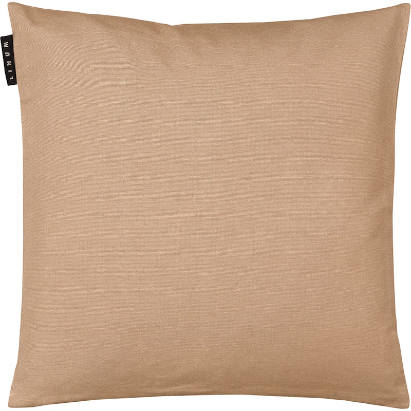 Annabell Cushion Cover 40x40 cm, Camel Brown